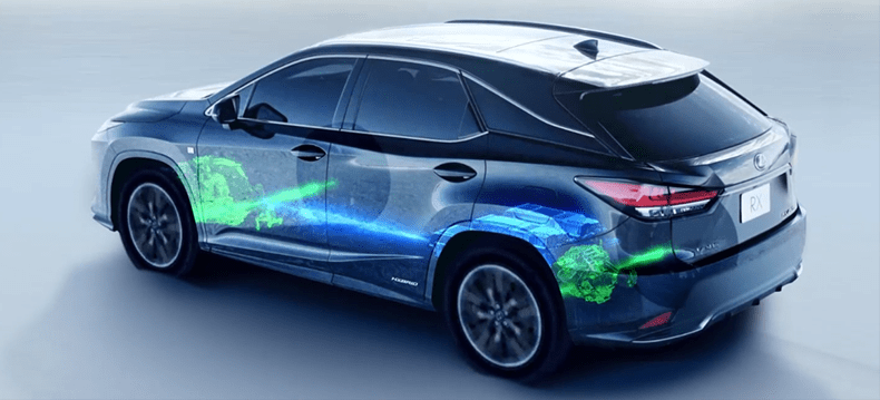 LEXUS savaime įsikraunantis hibridas